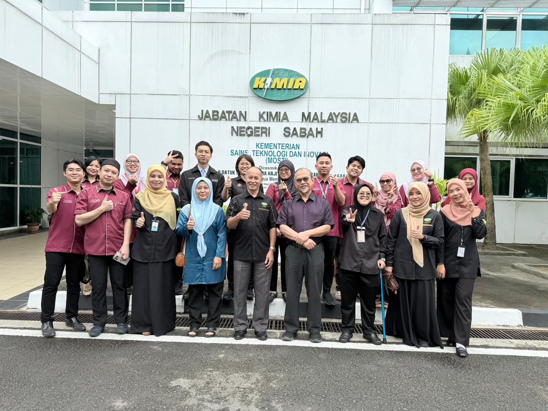 Lawatan Kerja Rasmi Jabatan Perubatan Forensik (JPF) bersama Jabatan Patologi HUMS ke Jabatan Kimia Malaysia